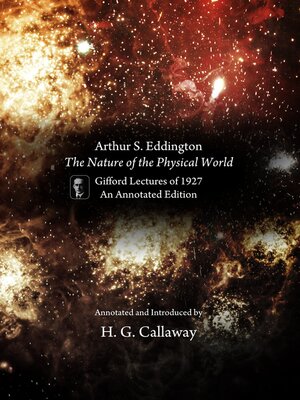 cover image of Arthur S. Eddington, The Nature of the Physical World